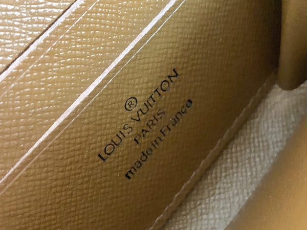 LVコピーウォレット素材ディテール